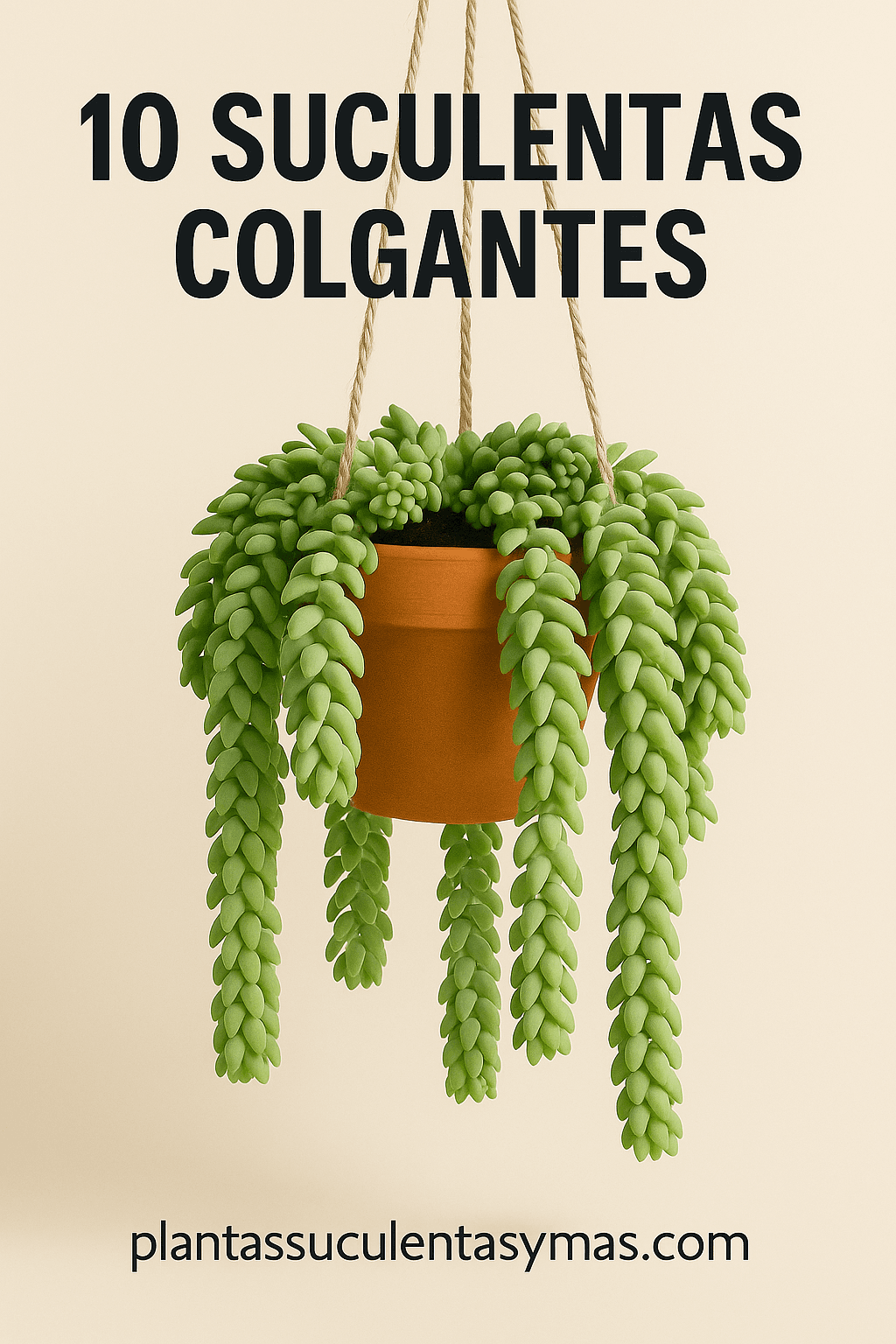 Cover Image for 10 Suculentas Colgantes que Cambiarán tu Vida para Siempre